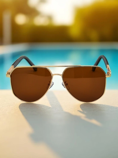 Royalfashion Moteriški aviatorių stiliaus saulės akiniai Avia