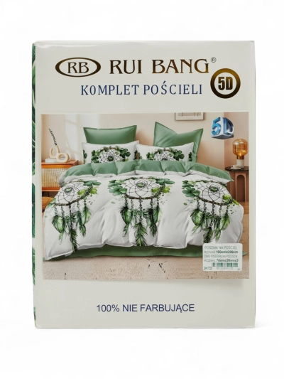 Royalfashion Raštuota patalynė 180x200 komplektas 3 DALYS