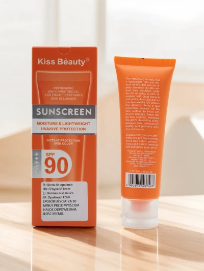 Крем для загара Kiss Beauty 90 SPF 60 мл