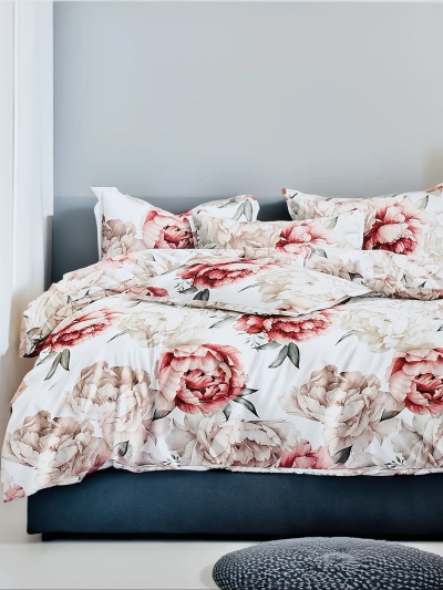 Karališkas mados Raštas lovos komplektas 200x220 4 DALYS