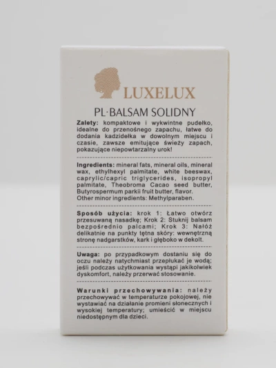 Luxelux Парфюмы в бальзаме 10г