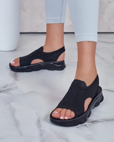 "Royalfashion" Moteriški sandalai su volino viršutine dalimi