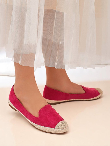 Royalfashion moteriškos espadrilės iš eko zomšos Bombei