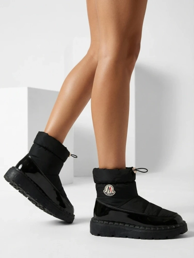 "Royalfashion" Juodos spalvos moteriški sniego batai Ireda