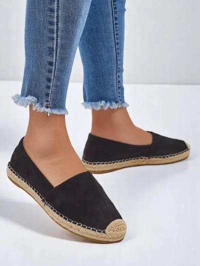 Royalfashion moterški ekologiški zomšiniai espadriliai Loroles