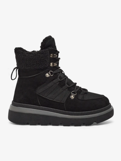 Женские Ботинки Aurora Черные Кожаные Элегантные на Осень