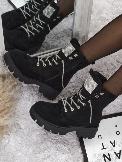 Eko zomšiniai moteriški aulinukai suvarstomi Tessaro