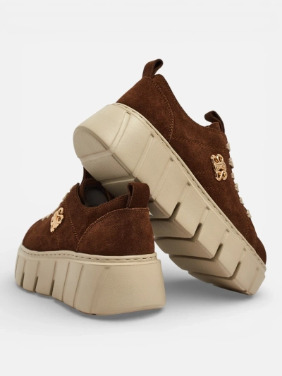 Sportiniai moteriški sportbačiai iš natūralios odos Renos