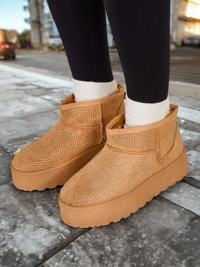Karališkoji mada Bežinės moteriškos sniego batai a'la UGGs Corob