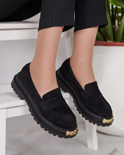 Royalfashion Женские мокасины из эко-замши Retillum