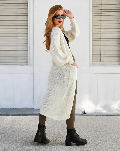 Royalfashion Женский вязаный свитер-покрывало