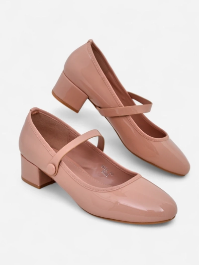 Royalfashion Women's Low Heel Pumps Omagga
