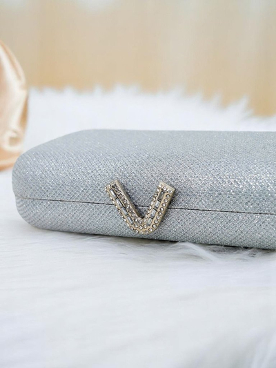 Royalfashion moteriška vokelio formos rankinė Velia Shine