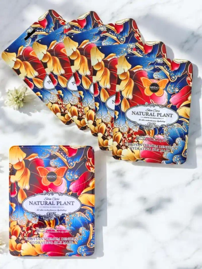 Natūralus augalas - serumo su ceramidais ir chrizantemos kaukės rinkinys 6g+36g x 10vnt