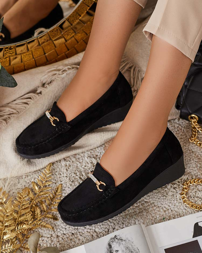 "Royalfashion" Moteriški zomšiniai mokasinai Ewo