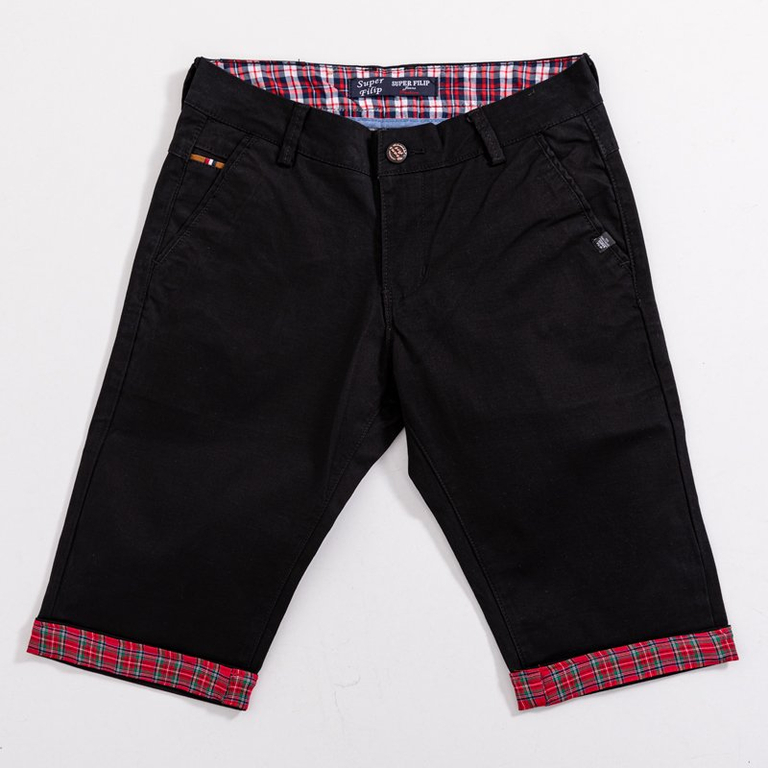 Черные мужские шорты