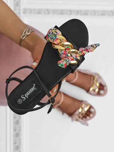 Royalfashion Женские сандалии на плоской подошве BareLuxe