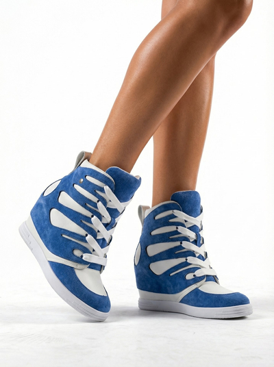 Royalfashion Moteriški sportiniai batai ant kulno Pamstinsa