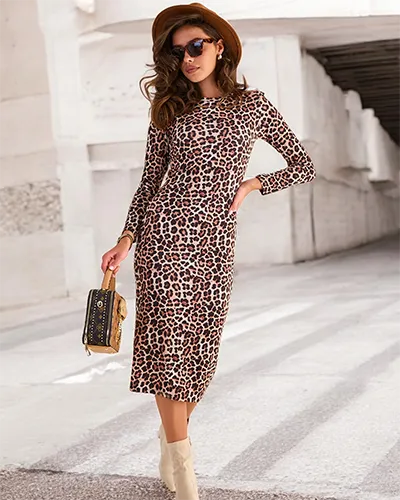 Royalfashion Женское платье "Пантера"