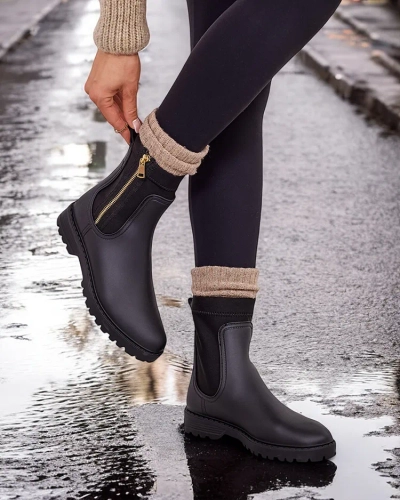Royalfashion Женские матовые веллингтоны Dasilia