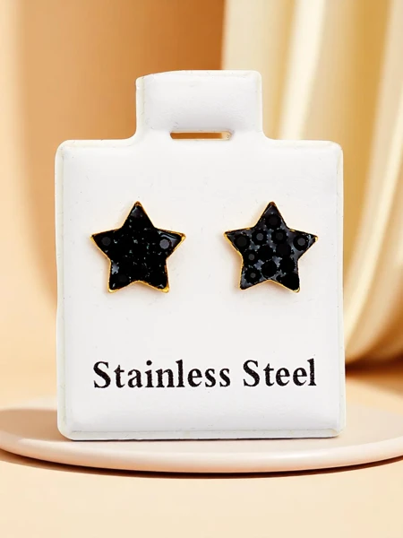 Royalfashion Moteriški žvaigždės formos auskarai