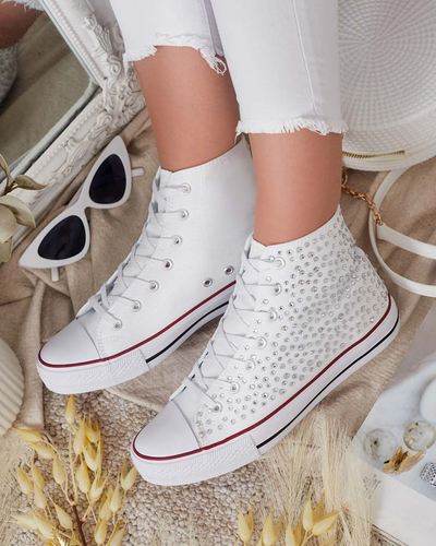 Royalfashion Женские кроссовки с блестками Shis