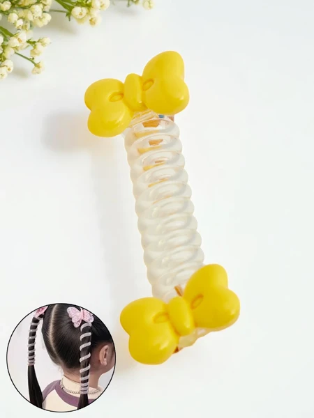 Royalfashion Резинка для волос-спираль с бантиком Bow Twist