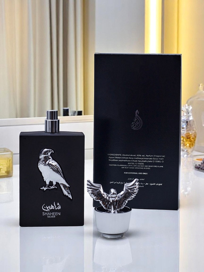 Įkvėptas Eau de Parfum Lattafa Pride Shaheen Silver vyrams