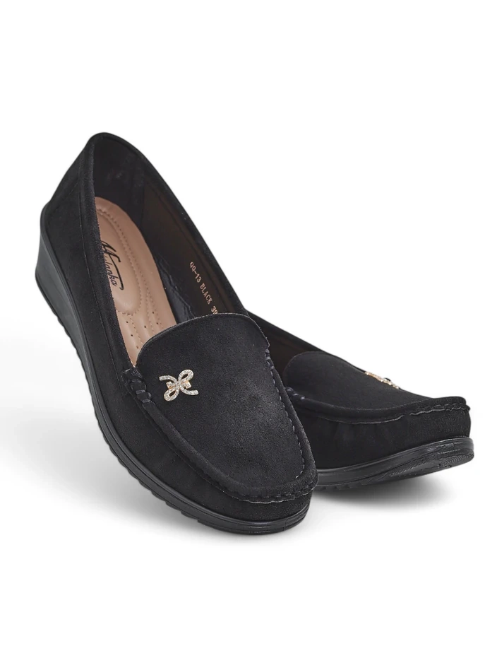 Royalfashion Женские мокасины на низком каблуке Lomman