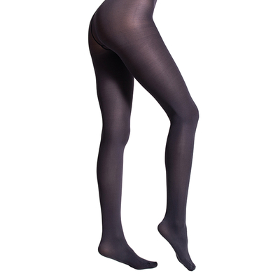 Grafitinės moteriškos lygios nepermatomos pėdkelnės 80 DEN - apatinis trikotažas