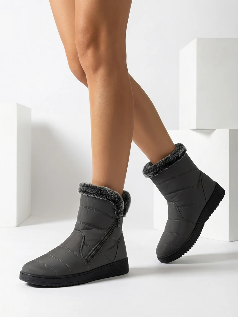 Royalfashion moterų žiemos batai, primenantys sniego batus Baccinis