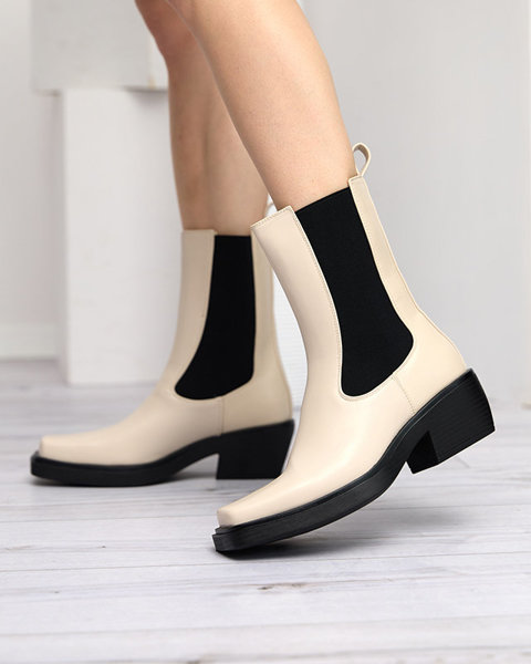 Smėlio spalvos moteriški aukštakulniai batai Darran - Avalynė