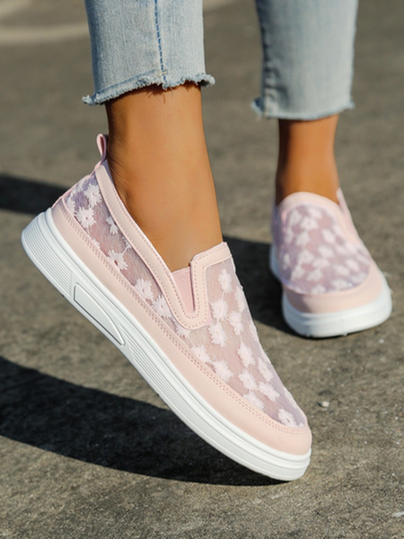 Royalfashion Женские сетчатые лоферы с цветами Emzos