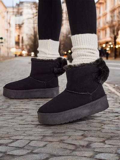 Royalfashion Женские сапоги a'la snow boots in black Goroggo