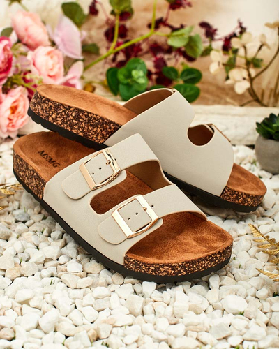 Royalfashion Женские шлепанцы на плоской подошве Ottoma