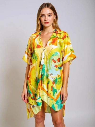 Royalfashion Парео — Женская летняя пляжная туника с узорчатым дизайном Wild Coast