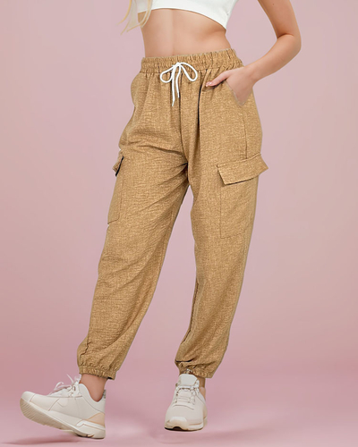 Royalfashion Женские широкие брюки с карманами