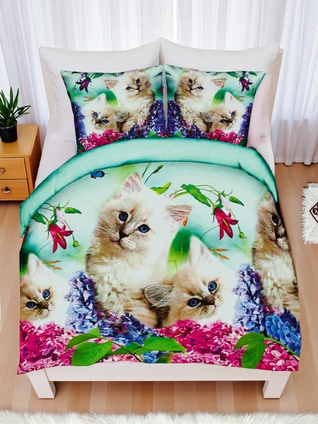 Royalfashion Raštuota patalynė 160x200 komplektas 3 dalių