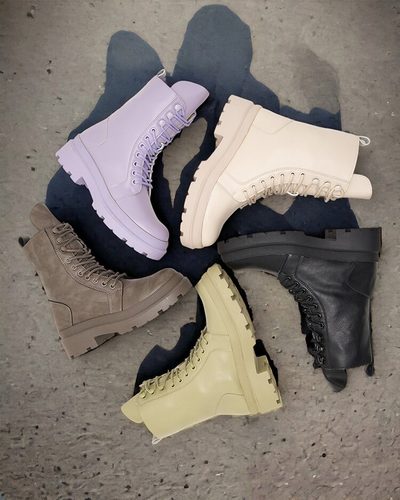 "Royalfashion" Eko odos moteriški maišyti batai "Vederme"