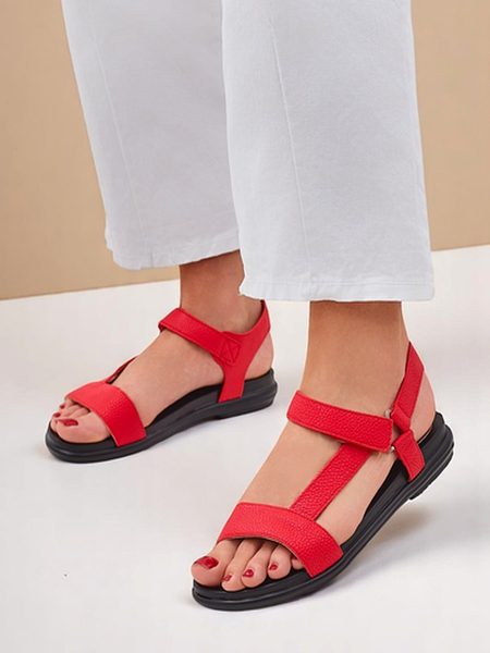 Royalfashion moteriškos basutės lygiu padu Lillia