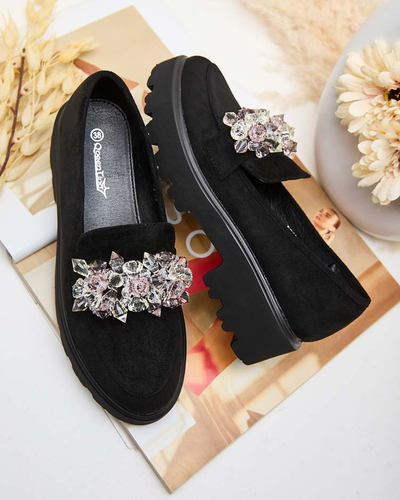 Royalfashion Женские мокасины с орнаментом Leyla