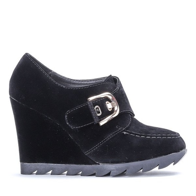 Черные туфли на танкетке Binevi - Обувь