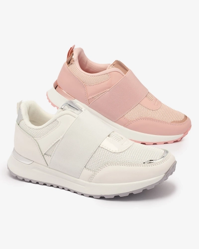 Женские спортивные туфли-слипы розового цвета Wecale- Footwear