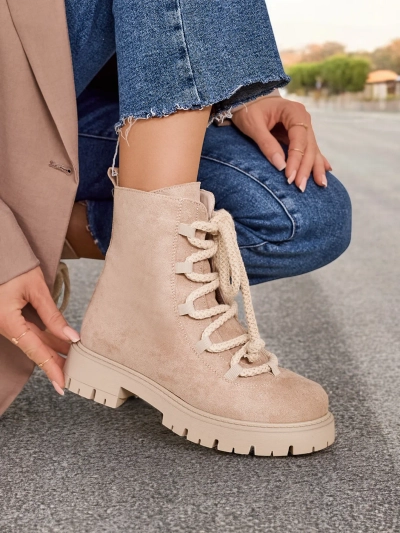 Женские ботинки на шнуровке от Royalfashion Vemioz