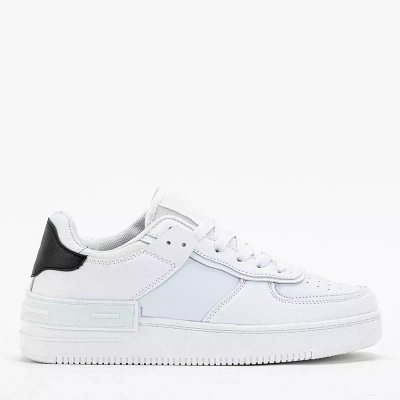 OUTLET Бело-черная женская спортивная обувь Espryn - Обувь