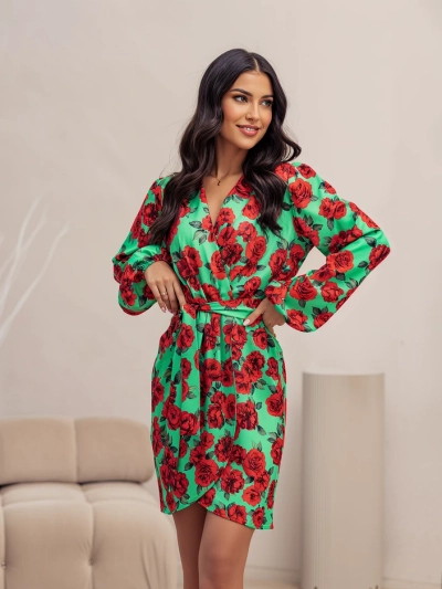 Платье до колен Royalfashion для женщин в цветочном узоре