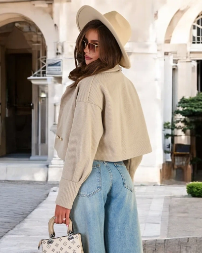 Женское короткое пальто Royalfashion