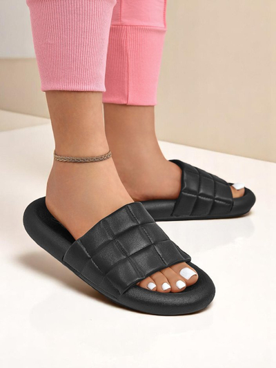 Royalfashion Damskie klapki Quilt Walk – sztos na lato