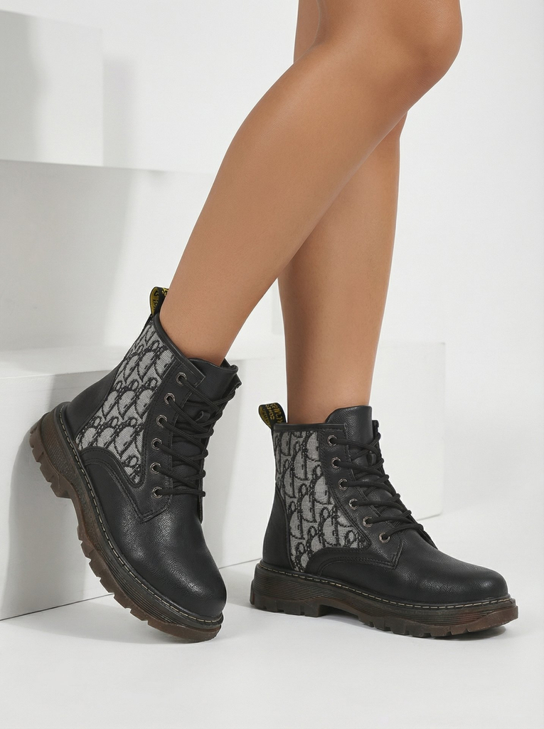 Женские ankle boots Royalfashion с принтом Efrioz