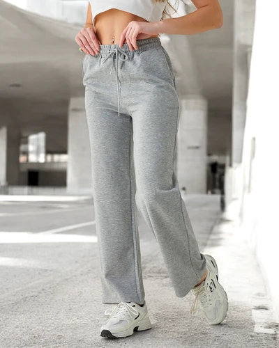 Royalfashion Женские брюки с широкими штанинами